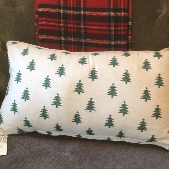🆕 Cynthia Rowley Beaded Green Velvet Large Decorative Pillow Reindeer Deer Woods - Picture 10 of 16